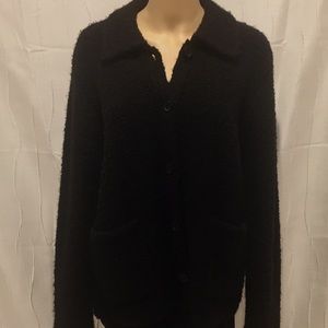 Jones New York Fuzzy Cardigan Sweater